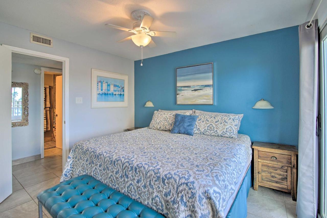 Sunny Oceanfront Condo On South Padre Island Beach Exteriör bild