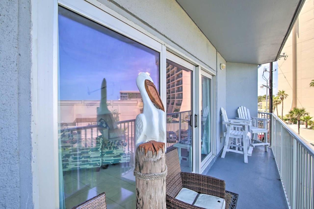 Sunny Oceanfront Condo On South Padre Island Beach Exteriör bild